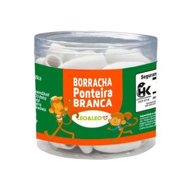 Imagem de Pote de Borracha Ponteira Branca para Lápis Pote ou Blister - Leonora 