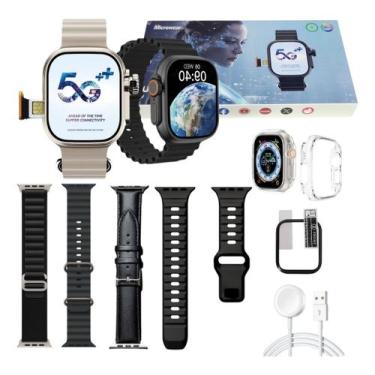 Imagem de Smartwatch Ultra 3 Ai 5g Chip Duplo Whatsapp Ios Google Play - LVS Sto