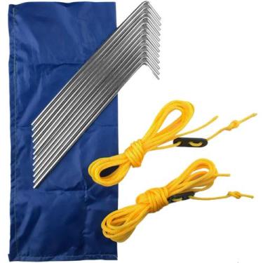 Imagem de Kit 12 Estacas Espeques Barracas Tendas Lona Camping Nautika - Nautika