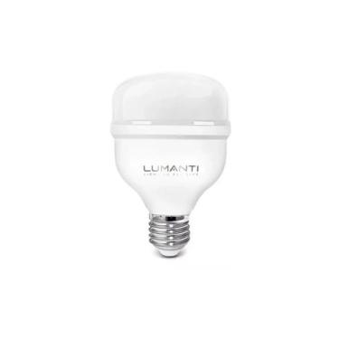 Imagem de Lâmpada Lumanti LED Bulbo 40W Bivolt 6500k ( Kit 5Peças)