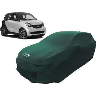 Imagem de Capa De Tecido Carro Smart Fortwo - Mz, Verde