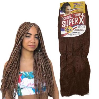 Imagem de Cabelo Jumbo Tranças Jumbão Super X 400 gramas - zhang, DOURADO #30