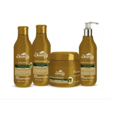 Imagem de Kit Linha Instantanea Com Oleo De Cafe Verde Desalfy Hair