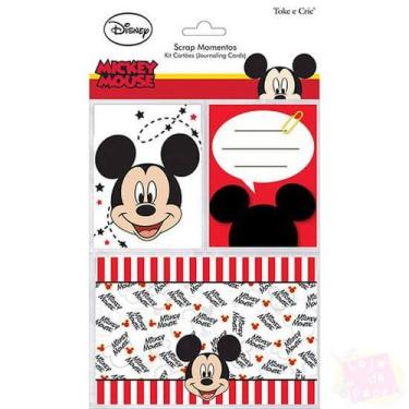 Imagem de Scrap Momentos TEC - Disney - Kit Cartões Mickey Mouse - Toke e Crie