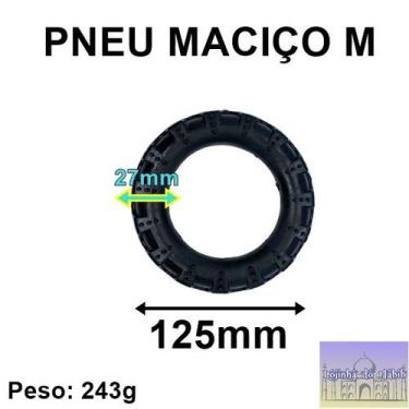 Imagem de Brinquedo Pet Pneu e Bola Maciça Alta Resistência PitBul Rottweiler - 