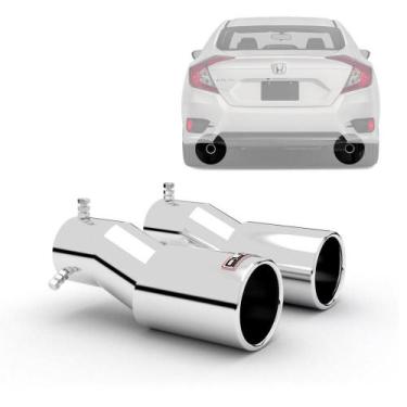 Imagem de Kit Ponteira De Escapamento Esportivo Honda Civic - Outs