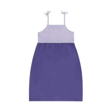 Imagem de Vestido de Alcinhas Lilás - Destak, 10