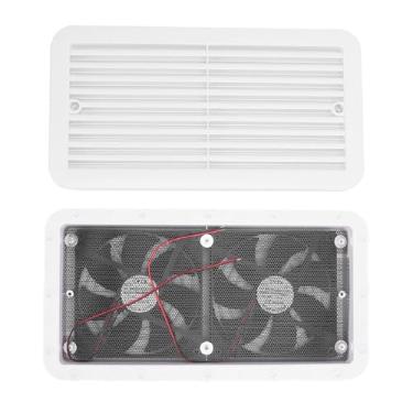 Imagem de Ventilador de Ventilação Lateral para Campervan, Ventilador de Saída Lateral de Via única 24V 5W para RV, Iate Com Material ABS e Motor de Alta Velocidade