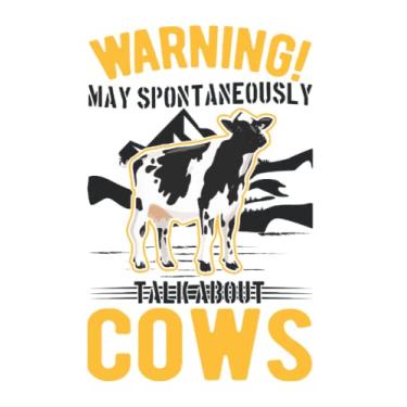 Imagem de Kuh Tagesplaner: May spontaneously talk about Cows Kuh Bauer Kühe/Kalender 2023 & 2024 / Wochenplaner Tagesplaner Planer/Planungsbuch To-Do-Liste / 6x9 Zoll / 100 ausfüllbare Seiten