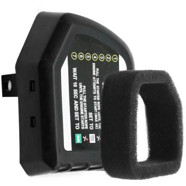 Imagem de laffoonparts 5687301 308649003 Filtro de ar com tampa de filtro de ar, kit de tampa de filtro de ar robusto, substituição para Ryobi RY251PH, RY252CS, RY253SS, RY254BC