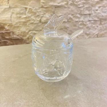 Imagem de Açucareiro com colher New Butterfly 250ml- Cristal Ecológico Lyor