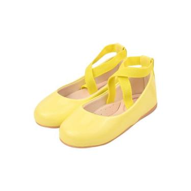 Imagem de Sapatilha Infantil Elastico Dourado Bailarina 2012 - B2A KIDS, 25, Ama