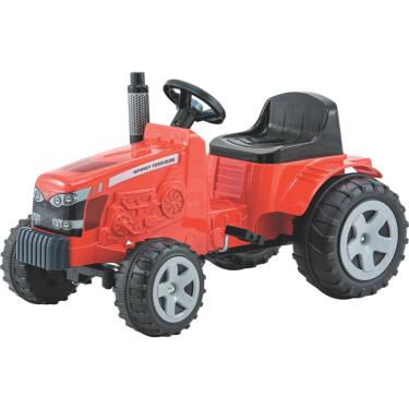 Imagem de Trator de Pedal Infantil Biemme Massey Ferguson Vermelho