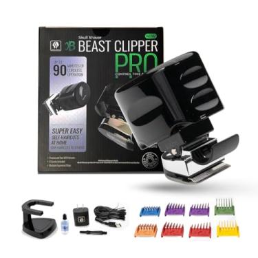 Imagem de Skull Shaver Beast Clipper PRO Rechargeable Shaver for Men, Electric Razor Hair Trimmer with Long-Lasting Lithium-Ion Battery, Multifunctional Bald Head Grooming Kit with Pivoting Blade and Combs