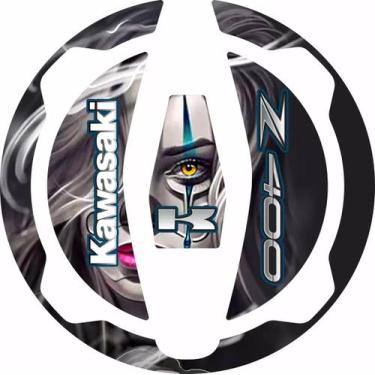 Imagem de Protetor De Tanque Tankpad bocal Kawazaki Z400 Jorgina - Resitank