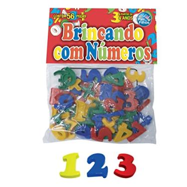 Imagem de Pais & Filhos - Brincando Com Números Solapa Com 56 Pçs