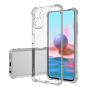 Imagem de Capa Capinha Transparente Para Xiaomi Redmi Note10 4G Anti Impactos - 