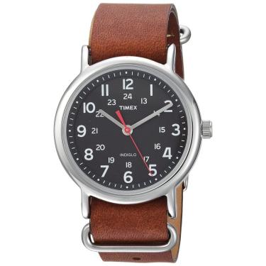 Imagem de Relógio Weekender Unissex 38mm, TIMEX TW2R63100, Marrom