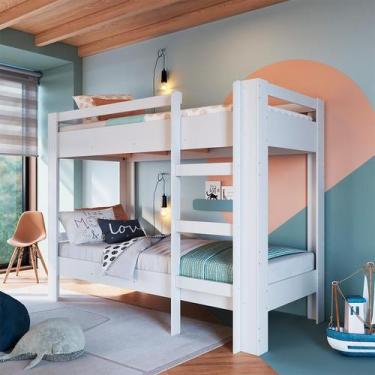 Imagem de Beliche Infantil Slim Branca - Modern