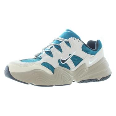Imagem de Nike Tech Hera Tênis masculino (FJ9532-100, branco/branco Summit), Madeira de madeira clara, marrom/preto, 41