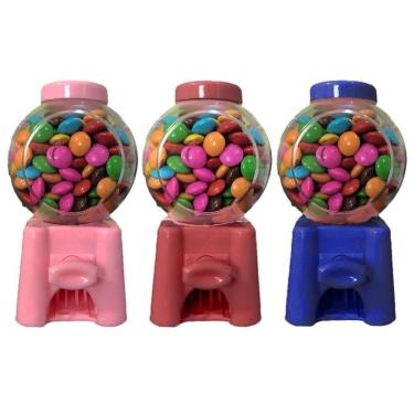 Imagem de Mini Baleiro Decorativo Funcional Para Lembrancinhas Cor Azul Escuro