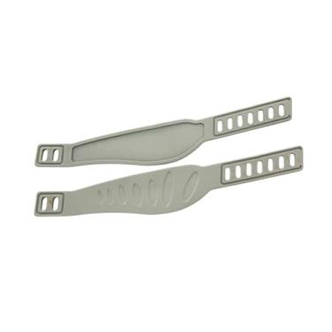 Imagem de Colaxi 2x Tiras de pedal de bicicleta de exercício, Cinza