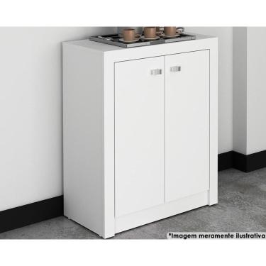 Imagem de Balcão de Escritório Tecno Mobili ME-4103 Branco