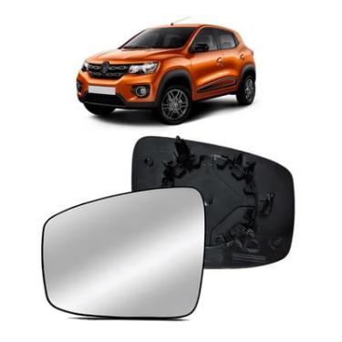 Imagem de Lente vidro retrovisor para renault kwid 17/.. motorista