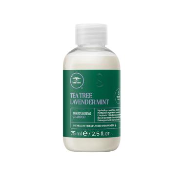 Imagem de Shampoo Tea Tree Lavanda e Menta Hidratante 75mL para cabelos secos grossos