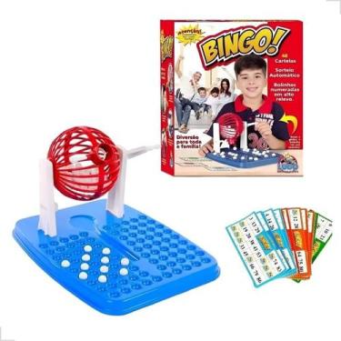 Imagem de Jogo Bingo Infantil 48 Cartelas Brinquedo Globo Bolinhas - Lugo Brinqu