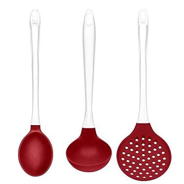 Imagem de Kit Para Servir de Silicone Cabo Acrílico UD037