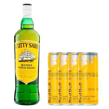 Imagem de Combo Whisky Cutty Sark + Red Bull Tropical - WebBar