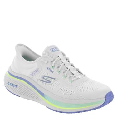 Imagem de Skechers Go Run Elevate 2.0 Banyan Tênis feminino sem cadarço, Cinza/azul, 36
