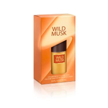Imagem de Spray de colônia Perfume Coty Wild Musk Concentrate 45 mL para mulheres