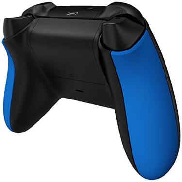 Imagem de eXtremeRate Aderência para Xbox Series X e S, trilhos laterais esquerdos e direitos confortáveis, peças de reposição para controle sem fio Xbox Core [controle excluído]