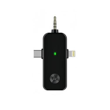 Imagem de Miwayer Sistema de monitor intra-auricular sem fio 5,8 G estéreo sistema IEM monitor de palco, receptor de transmissor, emparelhamento automático, para ensaio de banda de estúdio performance ao vivo