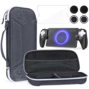 Imagem de BRHE Carrying Case for Playstation Portal Case with PS Portal Silicone Soft Cover Case/Playstation Portal Screen Protector/Thumb Grip Caps