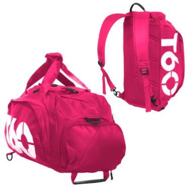 Imagem de Mochila Mala Transversal T60 Estilosa Reforçada Cor Pink