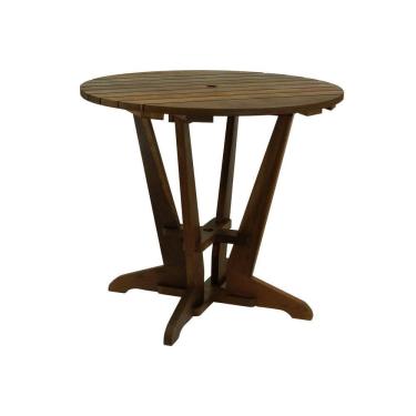 Imagem de Mesa Summer ø86cm Madeira Imbuia Maciça Stain Imbuia