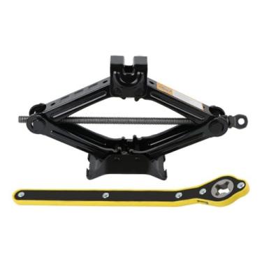 Imagem de Macaco Sanfona Universal 1500kg 1.5t Com Chave Para Carro