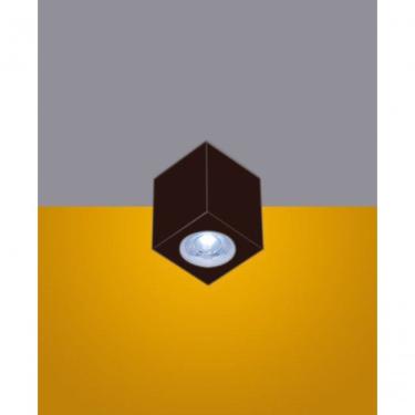 Imagem de Spot Sobrepor Quadrado Kube 1luz Dicroica Gu10 Marrom