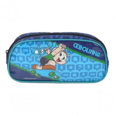 Imagem de Estojo Simples Escolar Infantil Cebolinha Turma Da Mônica