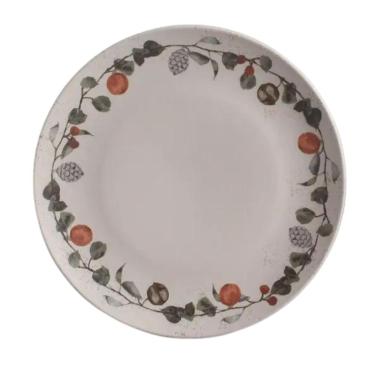 Imagem de Prato Raso Em Cerâmica Coup Noite Feliz 26cm Porto Brasil