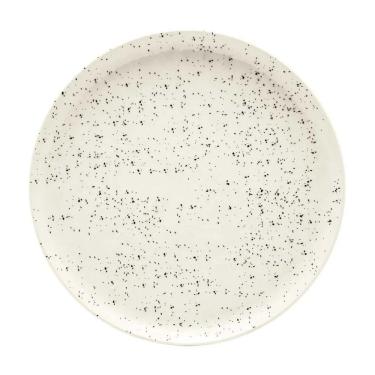 Imagem de Prato Raso Em Cerâmica Flat Chuvisco 26cm Oxford