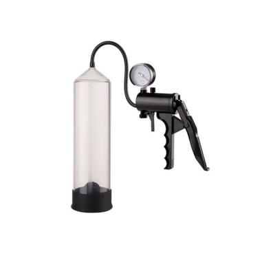 Imagem de Bomba Peniana Com Gatilho E Manômetro - Lust Pumper - Nanma - Transparente