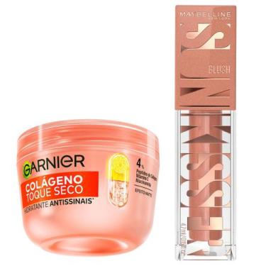 Imagem de Kit Maybelline + Garnier - Blush Líquido Sunkisser 11 Electric Bronze 