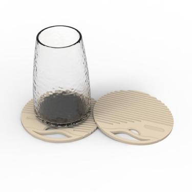 Imagem de Cosamtec Bases De Silicone Para Pratos Quentes, Potes E Panelas Resistentes Ao Calor, Almofadas Versáteis Multiuso, Porta-Copos Bancada Cozinha, Conjunto 2