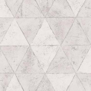 Imagem de Papel Parede Infinity Pirâmide Cinza If3101 Rolo: 10M X - Grandeco