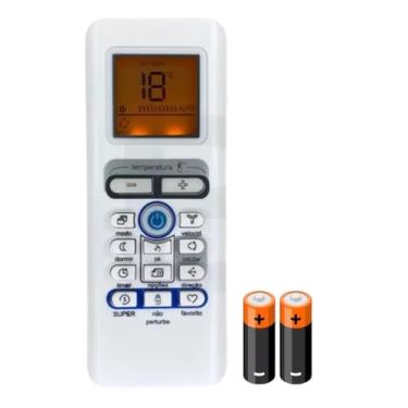 Imagem de Controle Remoto Para Ar Condicionado Compatível Com Springer Midea, Comfee e Muller, 42MACA09S5, 38KCX09S5, 42MAQA09S5.