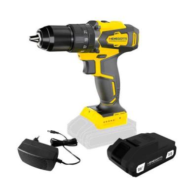 Imagem de Parafusadeira Furadeira 1/2" 13mm 2Ah 20V Brushless MFI20 Menegotti